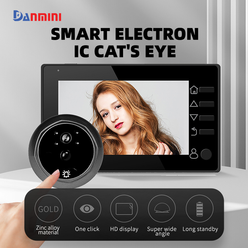Smart Home Ezviz - 4.3 Inch HD Display Visual Peephole