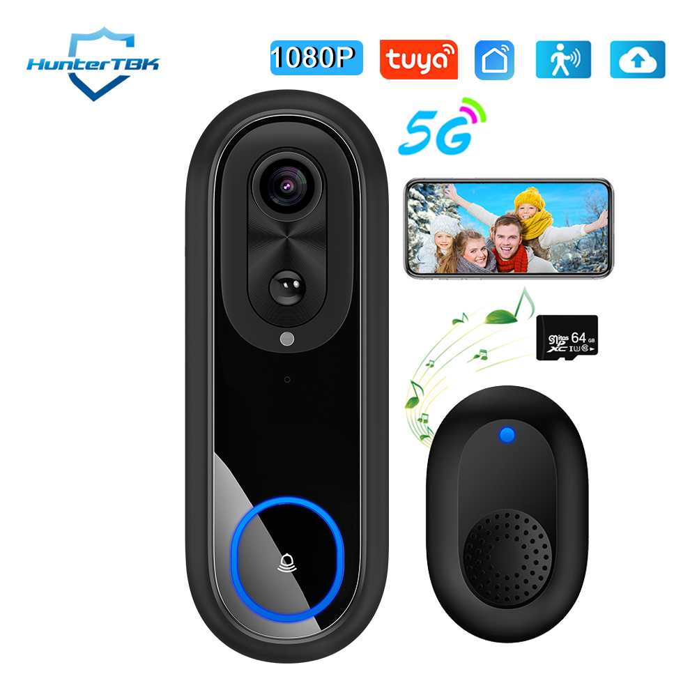 Smart Home Ezviz - 5G 2.4G WiFi Video Doorbell 1080P