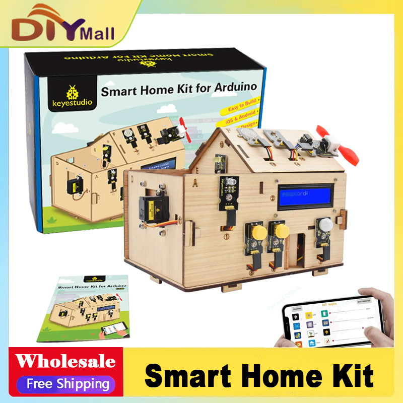 Smart Home Project - Keyestudio Smart IoT Home Kit with
