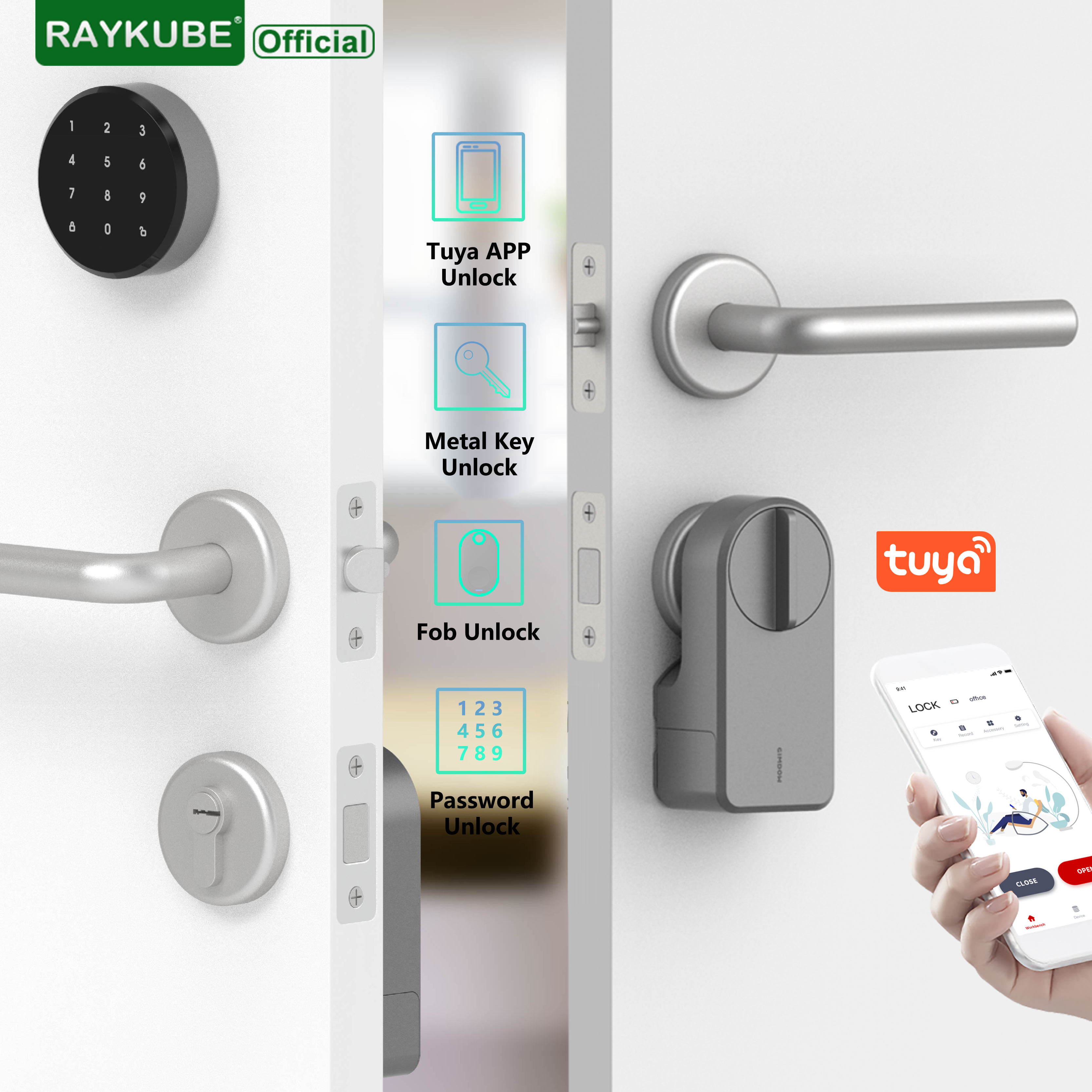 Smart Home Ezviz - RAYKUBE A1 Pro Tuya BEL Smart