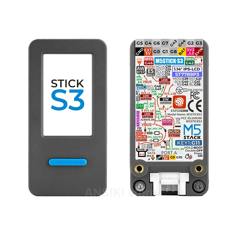 Smart Home Project - M5Stack M5StickS3 ESP32-S3 IoT Development Kit