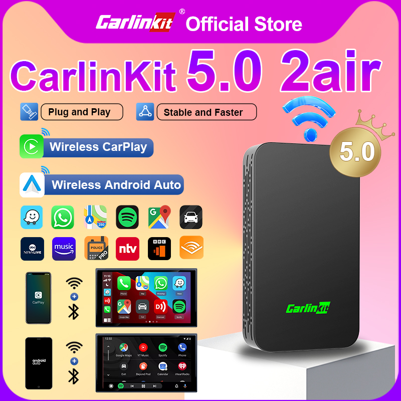 Smart Home Project - CarlinKit 5.0 Wired to Wireless Android