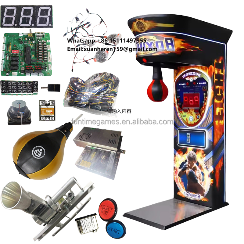 Smart Home Gym - Multi-Function Boxing Machine Kit with LCD