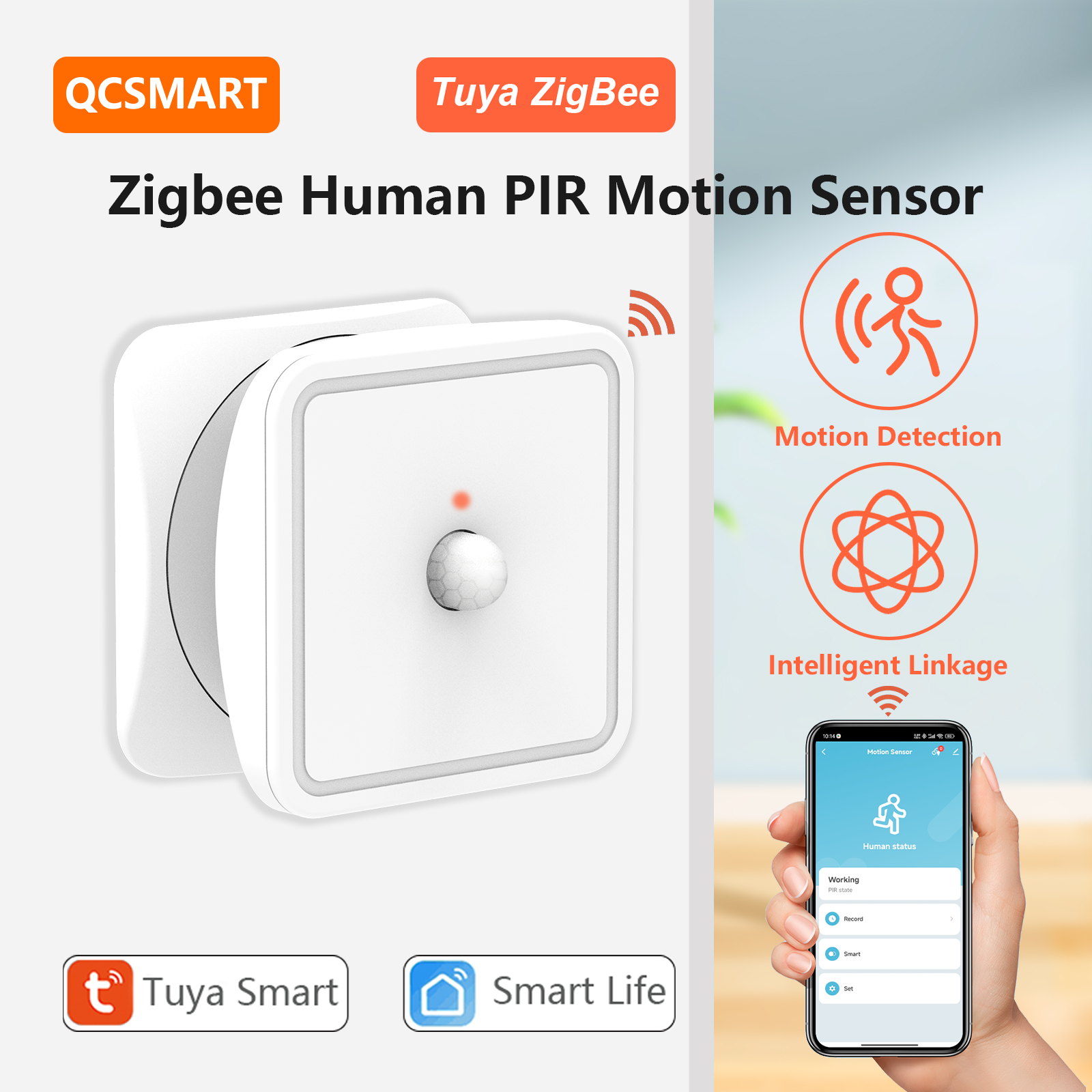 Smart Home For Living - Tuya ZigBee Human Motion Sensors PIR