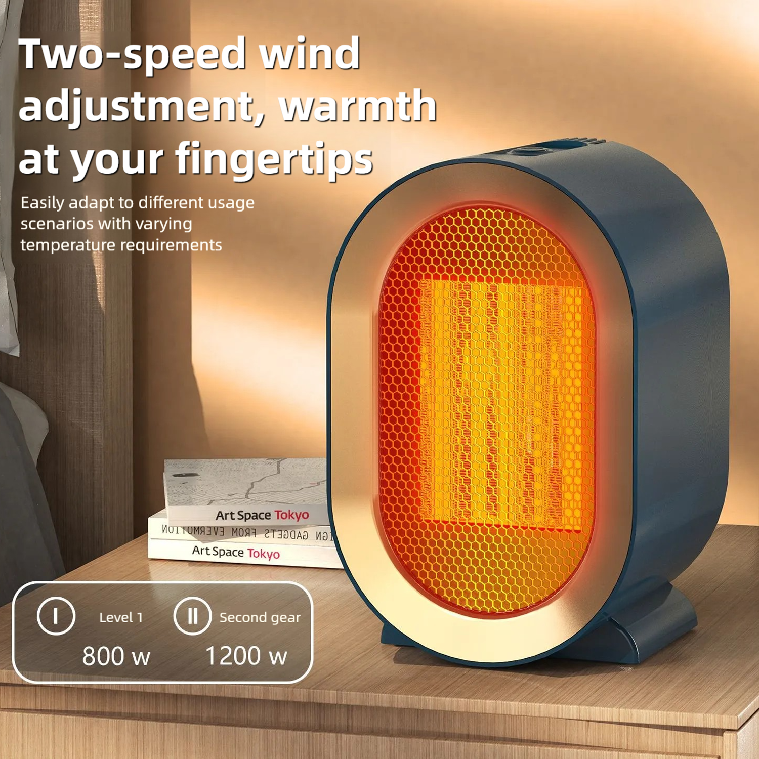 Smart Home Project - 2025 New1200W Portable Electric Heater Mini