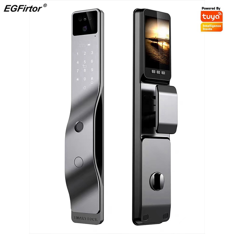 Smart Home Technology - EGFirtor Tuya APP Face Recognition Fingerprint