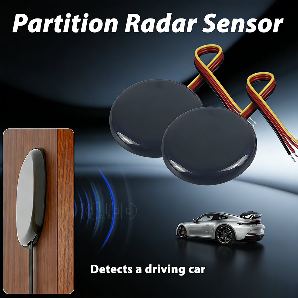 Smart Home Technology - Radar Motion Sensor Detect Driving Car&People,Microwave