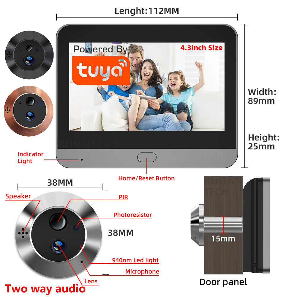 Smart Home Ezviz - Mini Two Way Audio 3MP Tuya