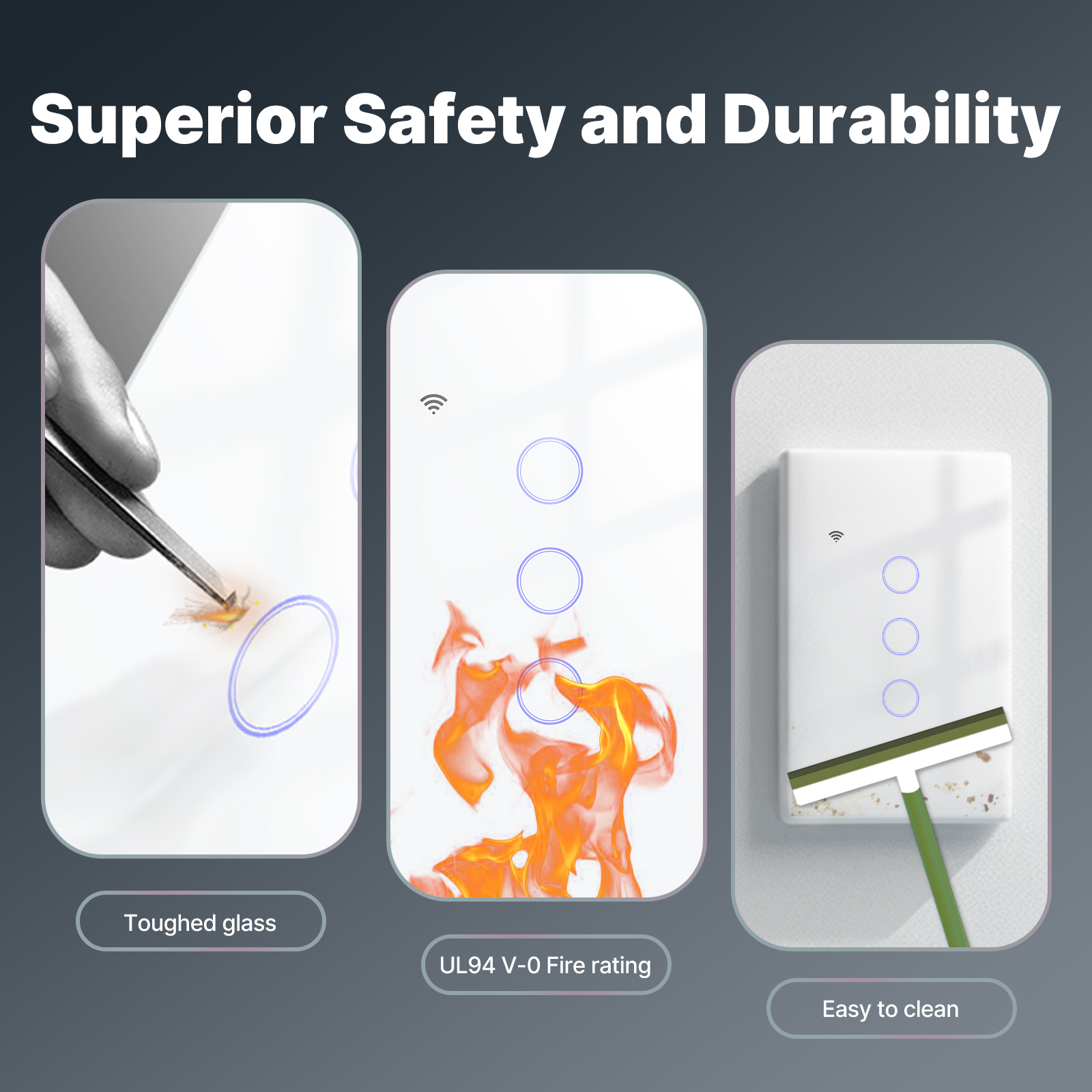 MOES Tuya WiFi Smart Light Swi - Smart Home For Living incelemesi ve fiyatı