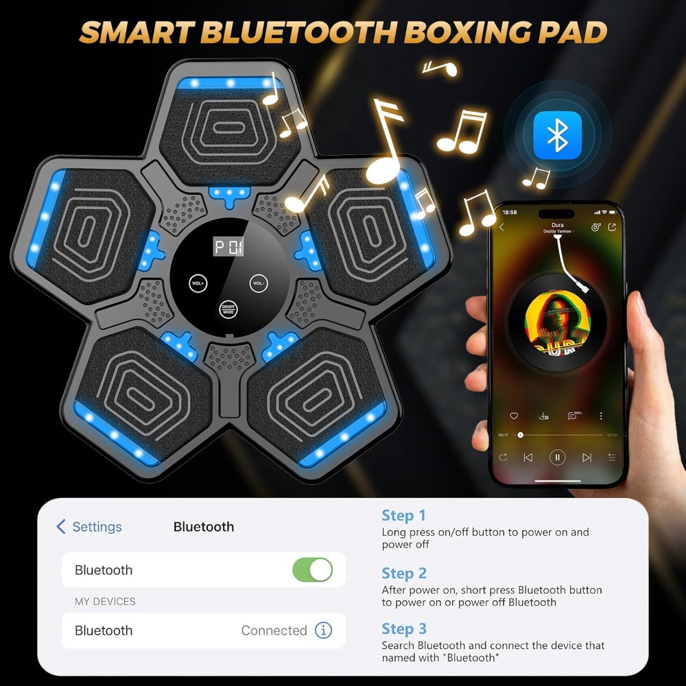 Music Boxing Machine for Adult - Smart Home Gym incelemesi ve fiyatı