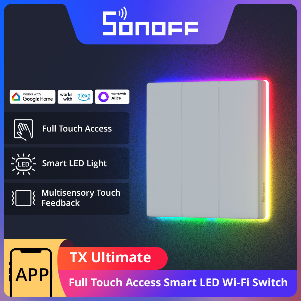 SONOFF TX Ultimate Smart WiFi  - Wifi Led Dimmer incelemesi ve fiyatı