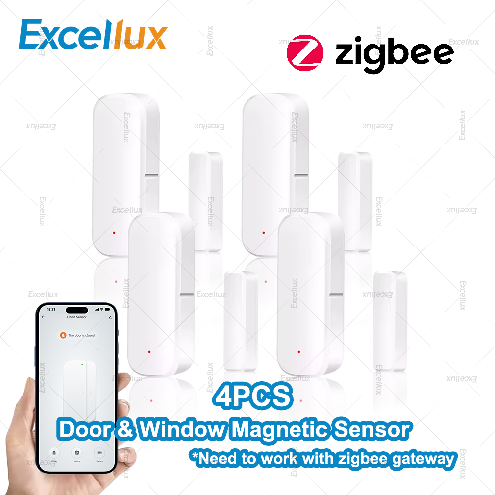 4Pcs Zigbee Door Window Sensor - Smart Home News incelemesi ve fiyatı