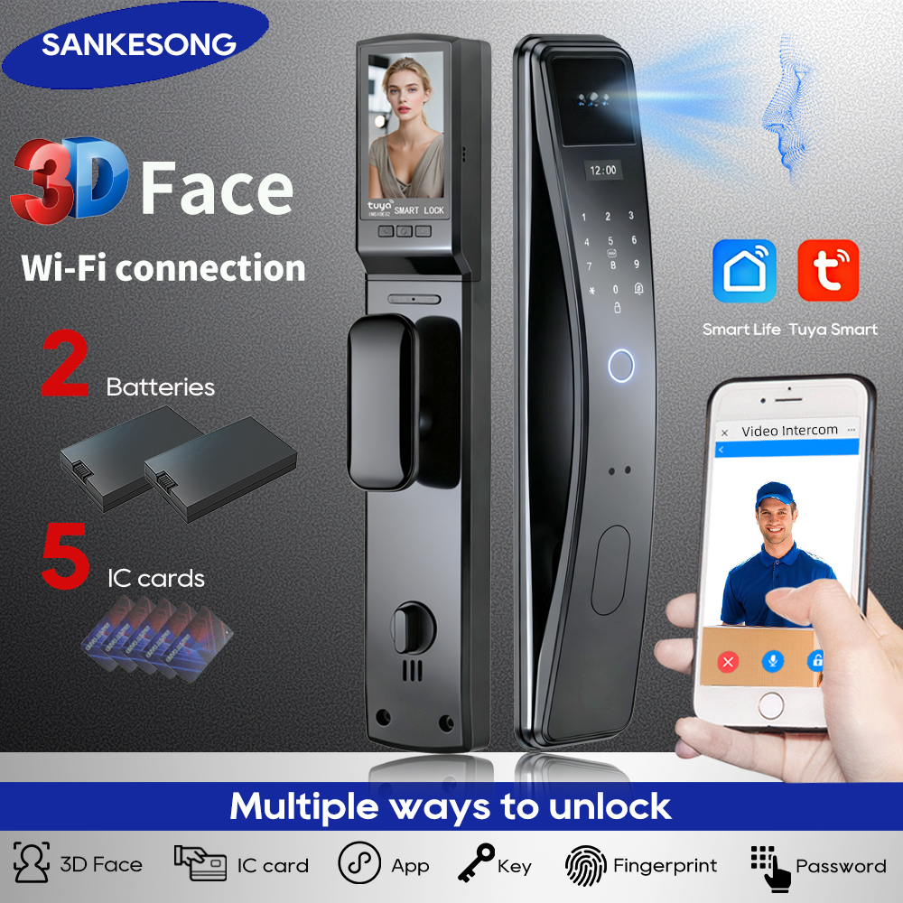 SANKESONG Tuya Smart 3D Face D - Smart Home Battery Camera incelemesi ve fiyatı