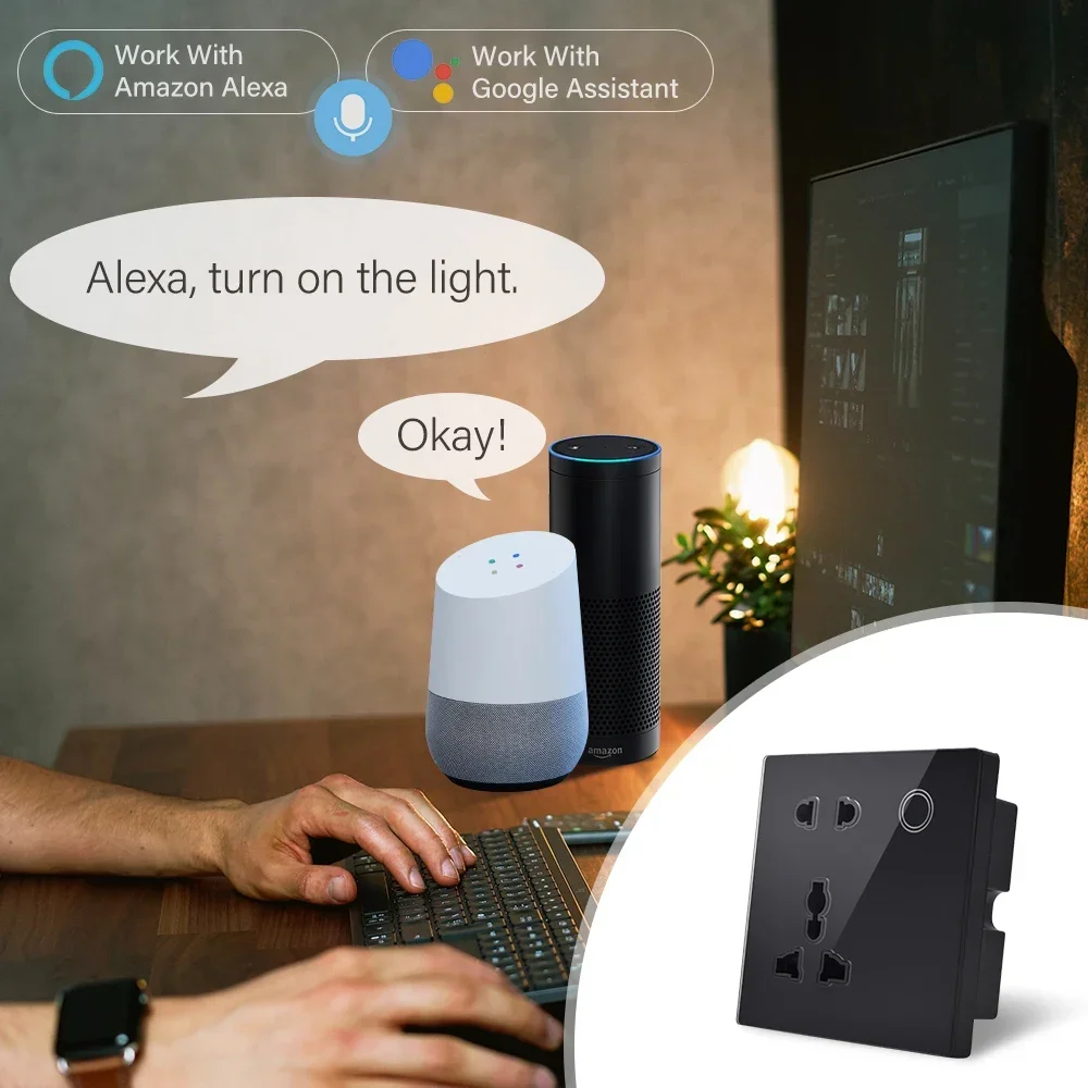 Customized Smart WiFi Wall Soc - Smart Home For Windows incelemesi ve fiyatı