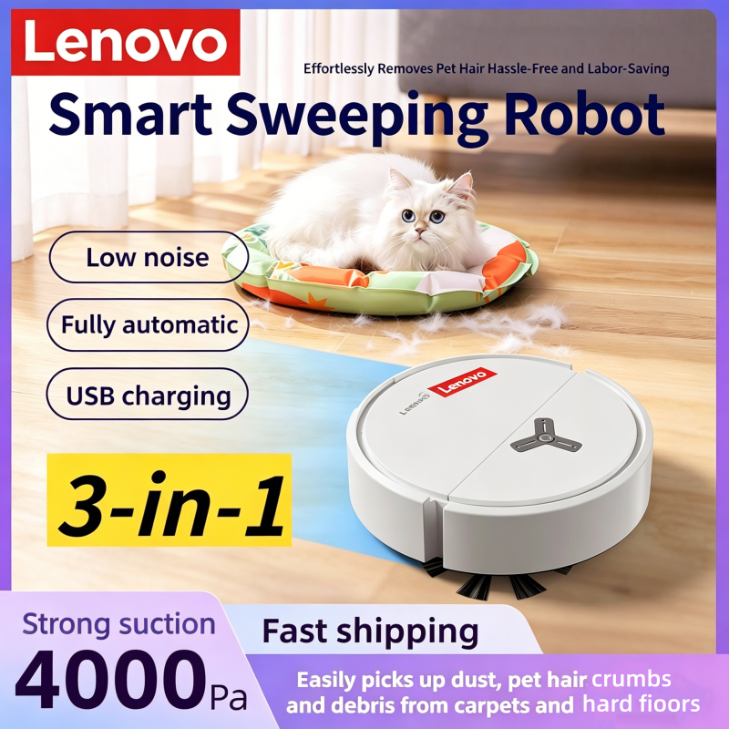 Lenovo 3-in-1 Smart Sweeping R - Smart Home Robot incelemesi ve fiyatı