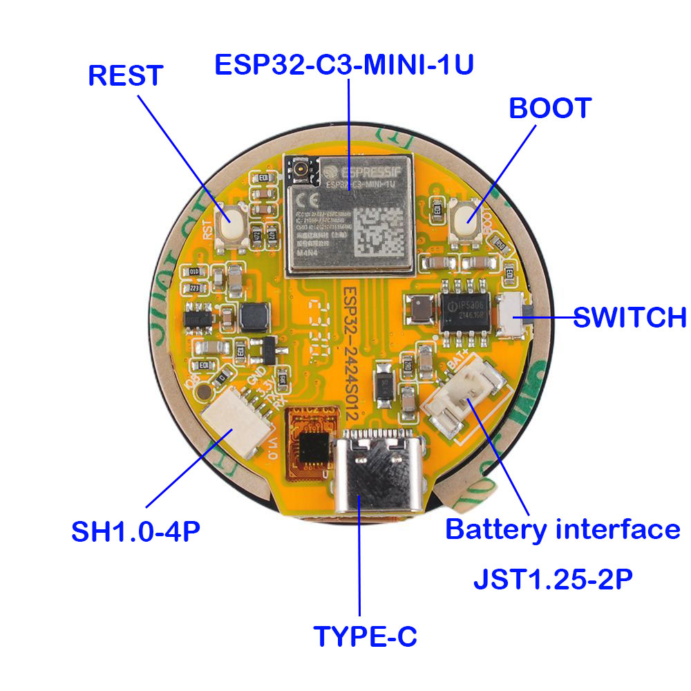ESP32 Display 1.28 inch ESP32- - Smart Home Web incelemesi ve fiyatı