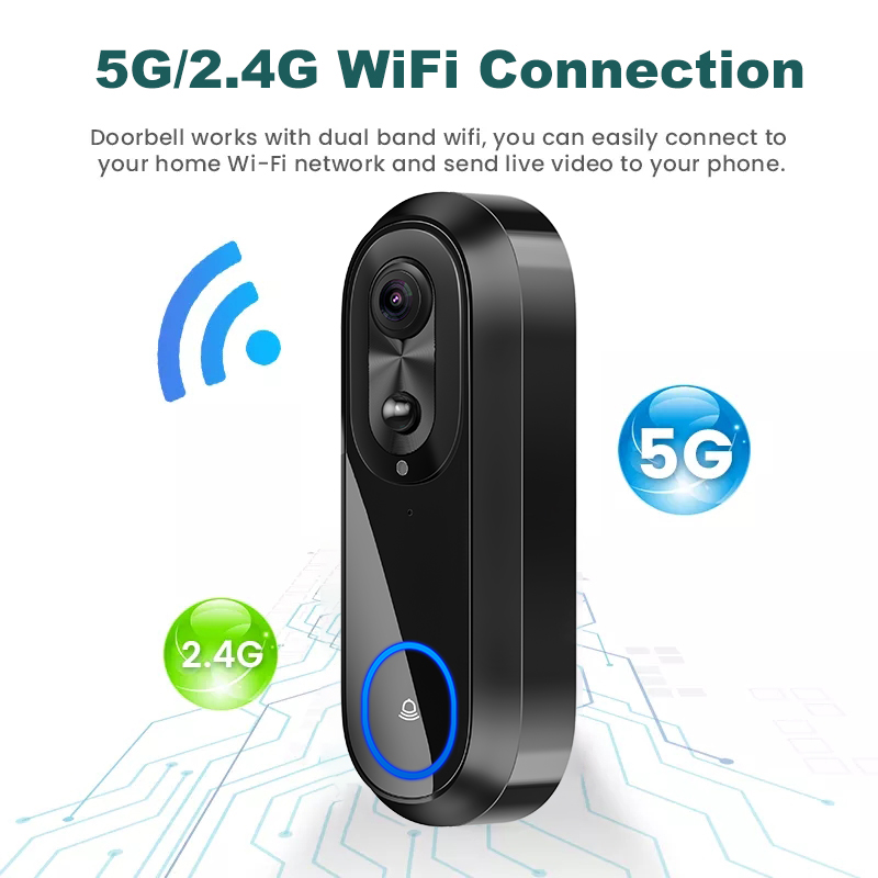 5G 2.4G WiFi Video Doorbell 10 - Smart Home Ezviz incelemesi ve fiyatı