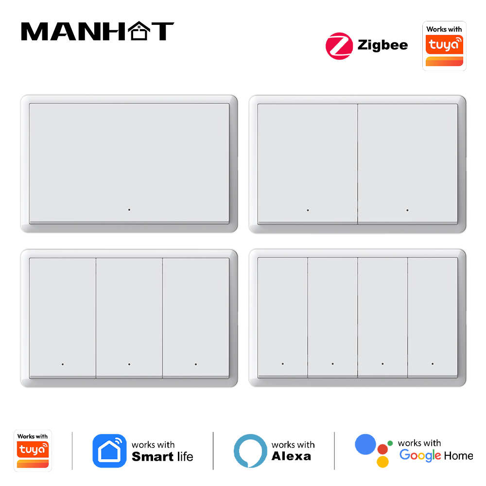 Manhot Smart zigbee Switch No  - Smart Home Alexa incelemesi ve fiyatı
