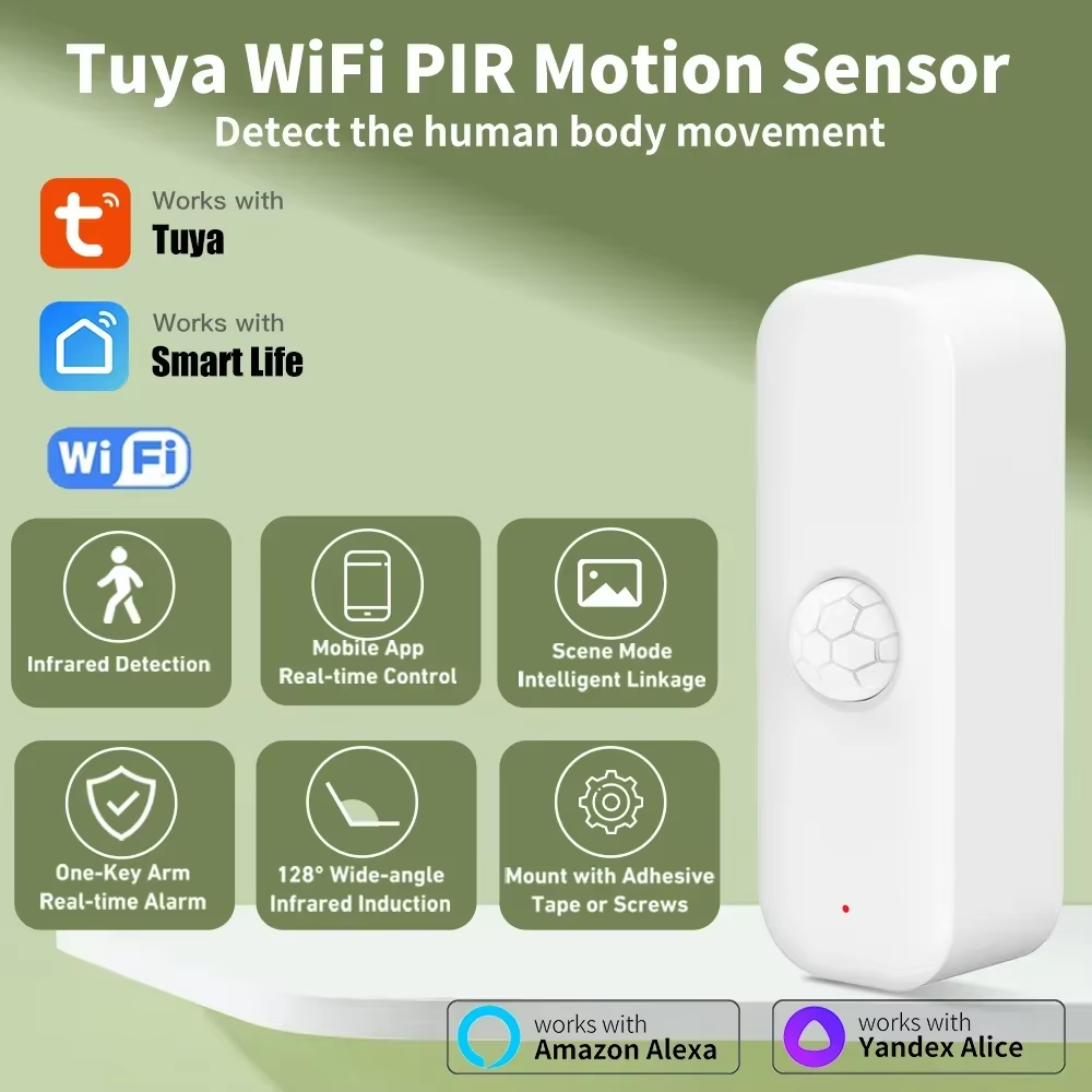 Tuya WiFI PIR Motion Sensor Sm - Smart Home Web incelemesi ve fiyatı