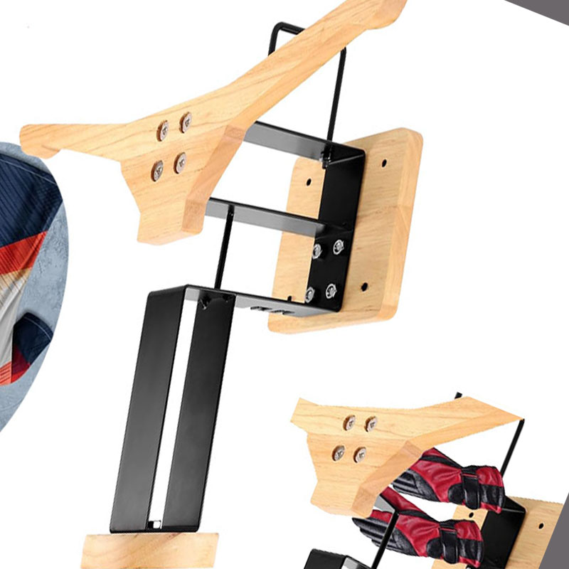 Wood Motorcycle Helmet Holder  - Smart Home Gym incelemesi ve fiyatı