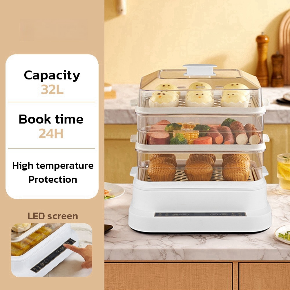 32L Smart Electric Steamer - 3 - Smart Home Kitchen incelemesi ve fiyatı
