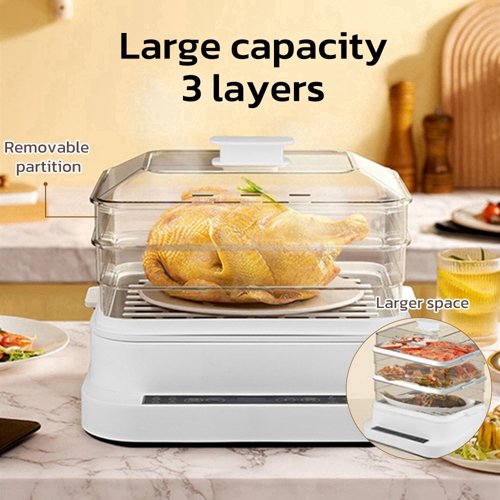 32L Smart Electric Steamer - 3 - Smart Home Kitchen incelemesi ve fiyatı