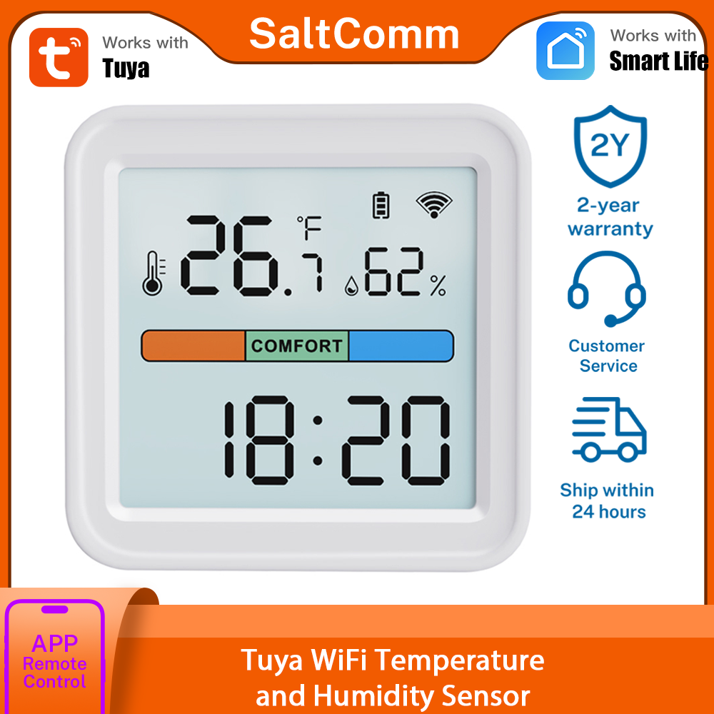 Tuya New WiFi Temperature Humi - Smart Home Alexa incelemesi ve fiyatı