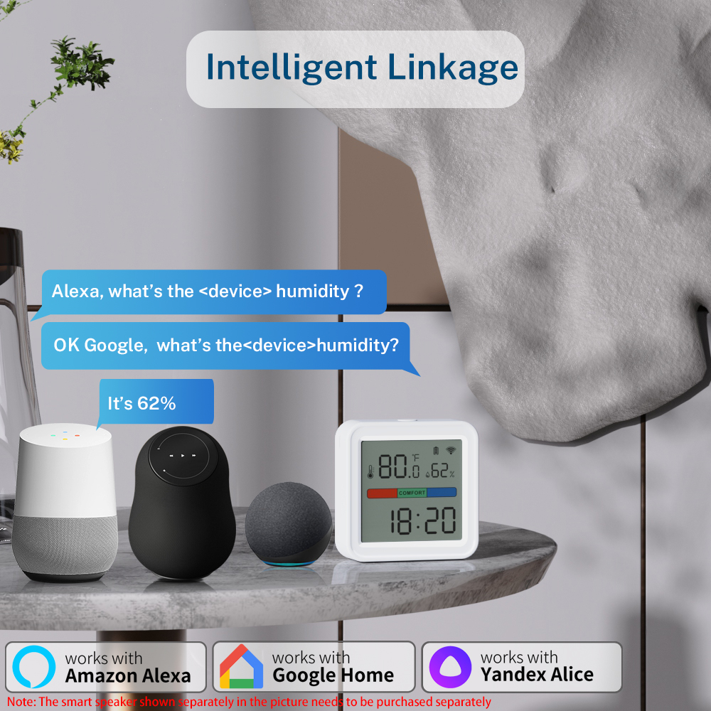 Tuya New WiFi Temperature Humi - Smart Home Alexa incelemesi ve fiyatı