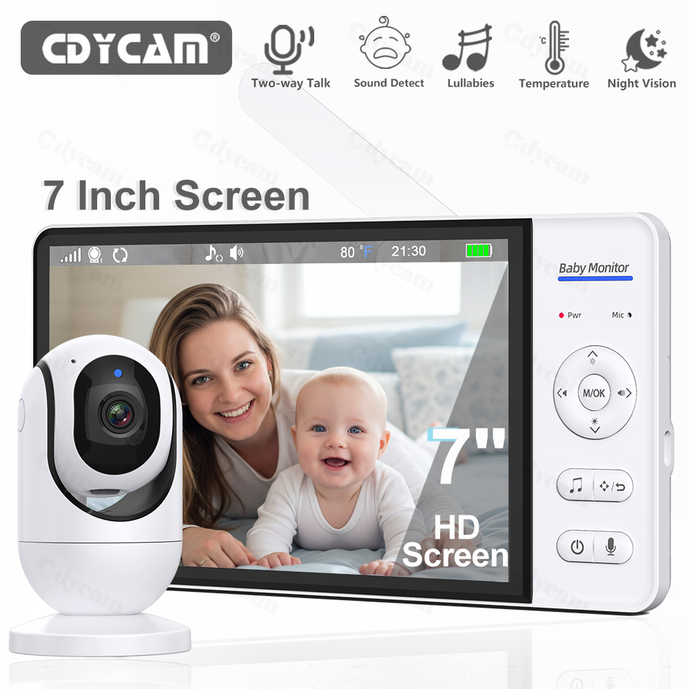 7.0'' Video Baby Monitor 720P  - Smart Home Battery Camera incelemesi ve fiyatı