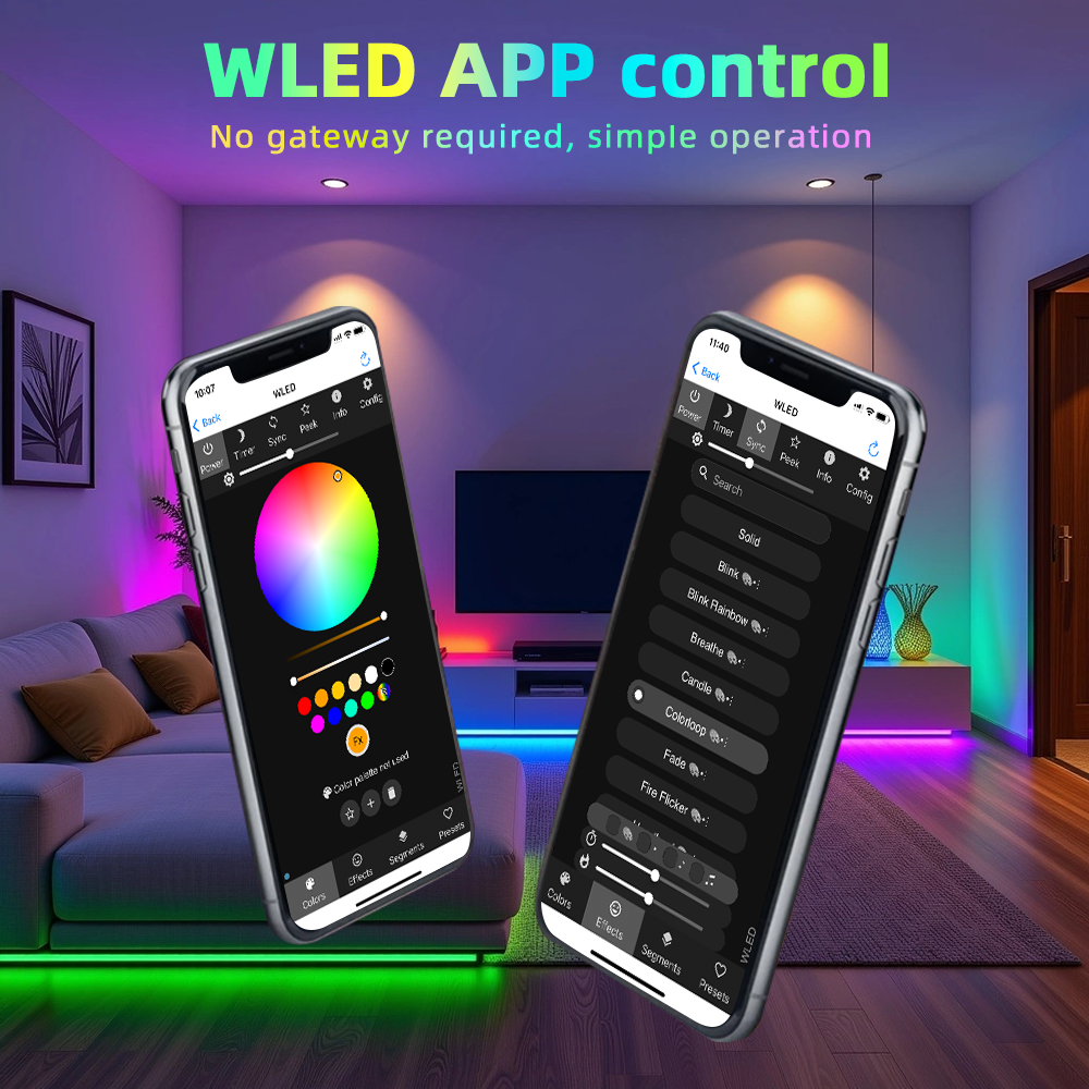 Dual PSU ESP32 WLED Digital LE - Wifi Led Dimmer incelemesi ve fiyatı