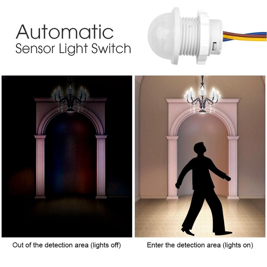 AC 110V 220V Mini Motion Senso - Smart Home Project incelemesi ve fiyatı