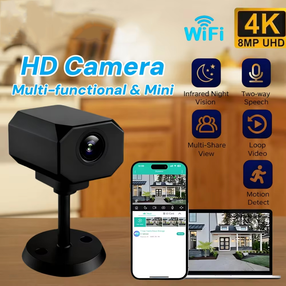 4K HD WiFi Security Camera for - Smart Home News incelemesi ve fiyatı