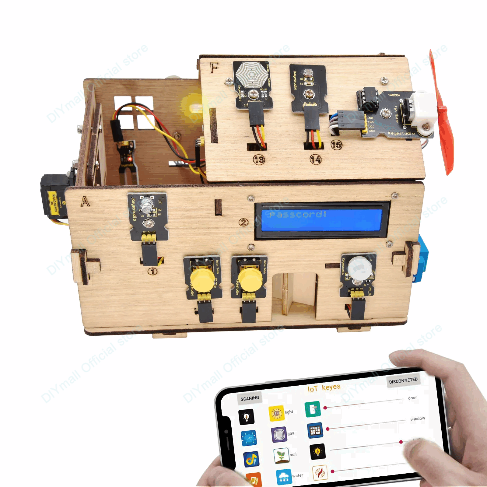 Keyestudio Smart IoT Home Kit  - Smart Home Project incelemesi ve fiyatı