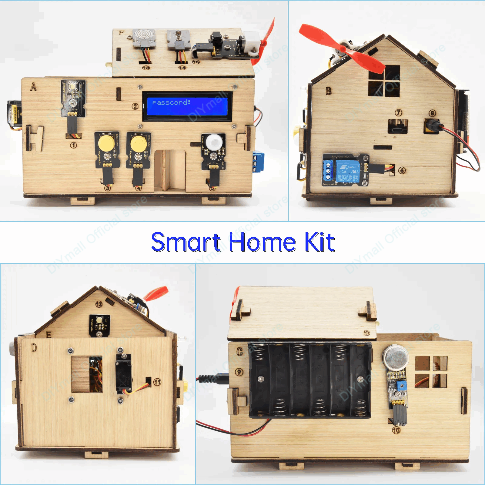 Keyestudio Smart IoT Home Kit  - Smart Home Project incelemesi ve fiyatı