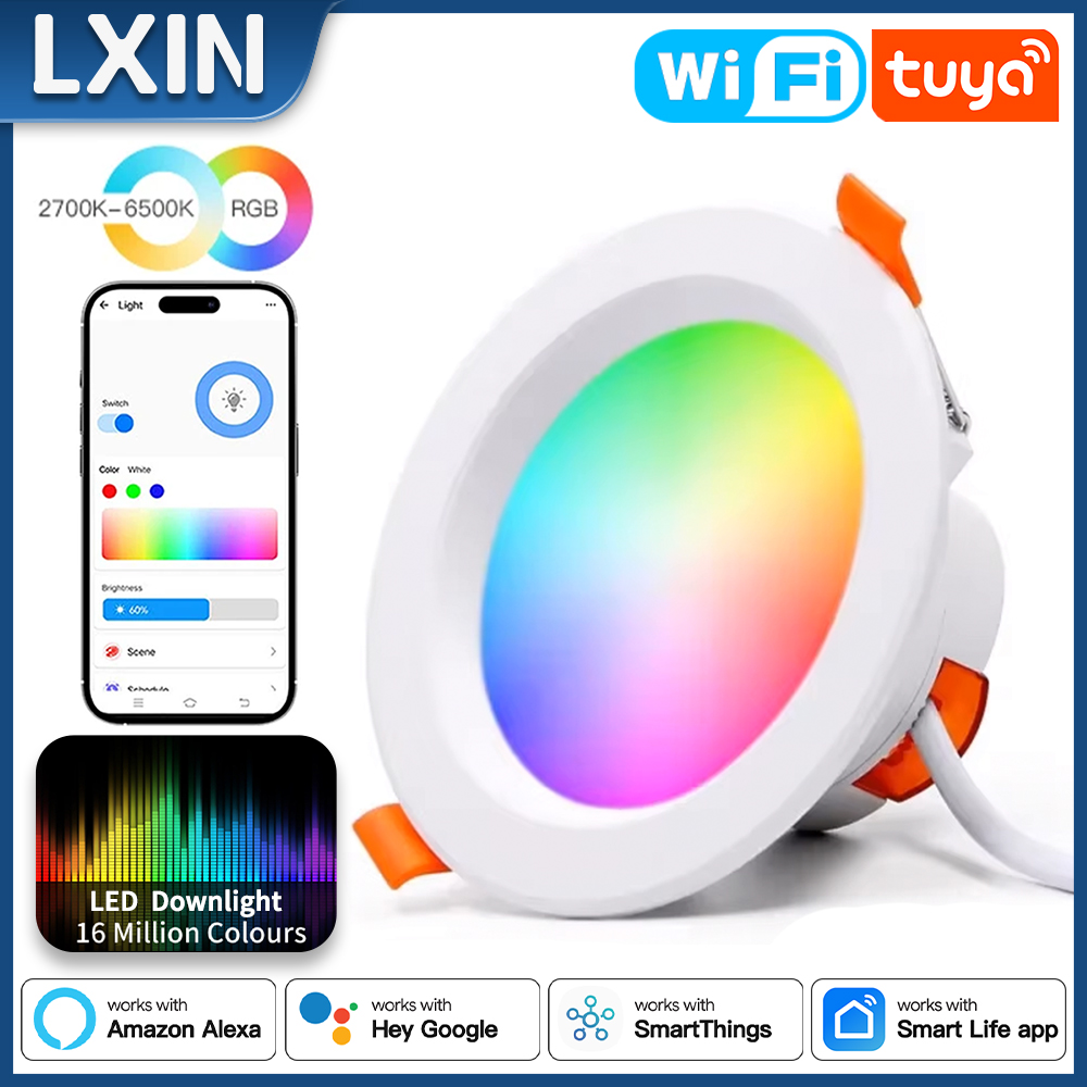 LXIN tuya Downlight WIFI, 7/9/ - Wifi Led Dimmer incelemesi ve fiyatı