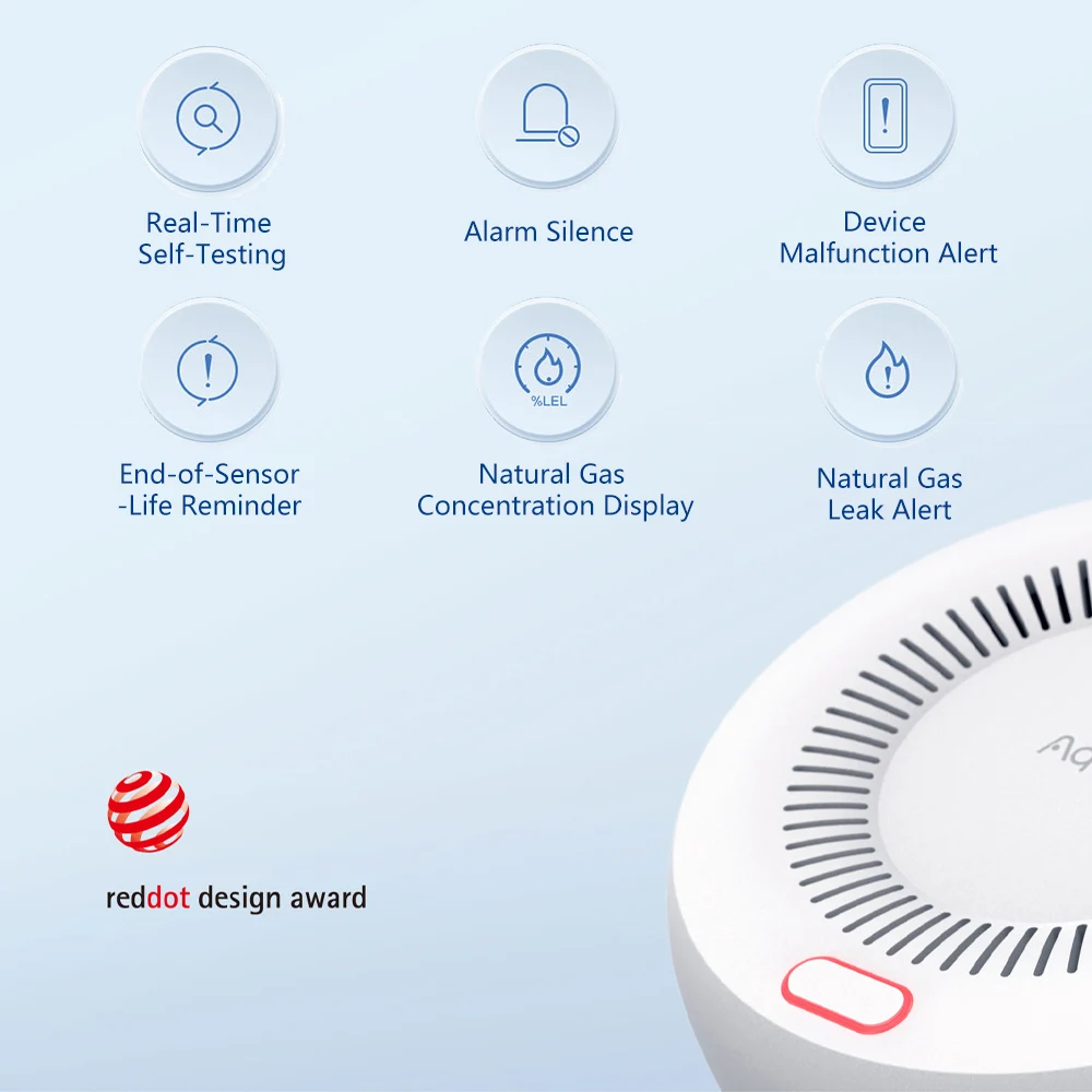 Aqara Natural Gas Detector Sma - Smart Home Zestaw incelemesi ve fiyatı