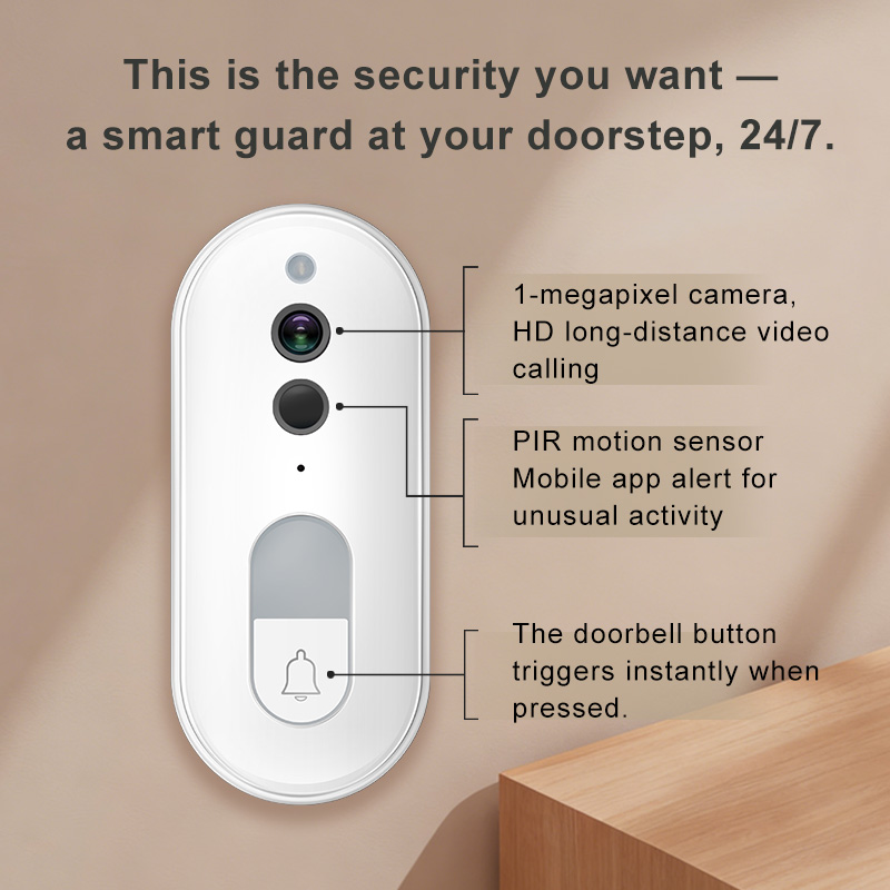 Tuya Smart Video Doorbell Wire - Smart Home Battery Camera incelemesi ve fiyatı