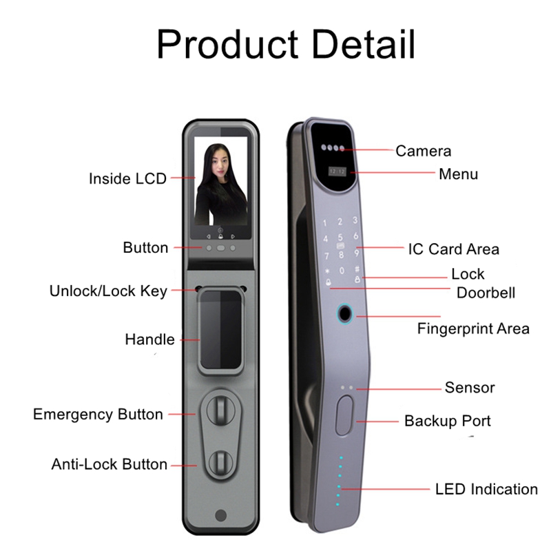 Tuya Wifi Electronic Fingerpri - Smart Home Battery Camera incelemesi ve fiyatı