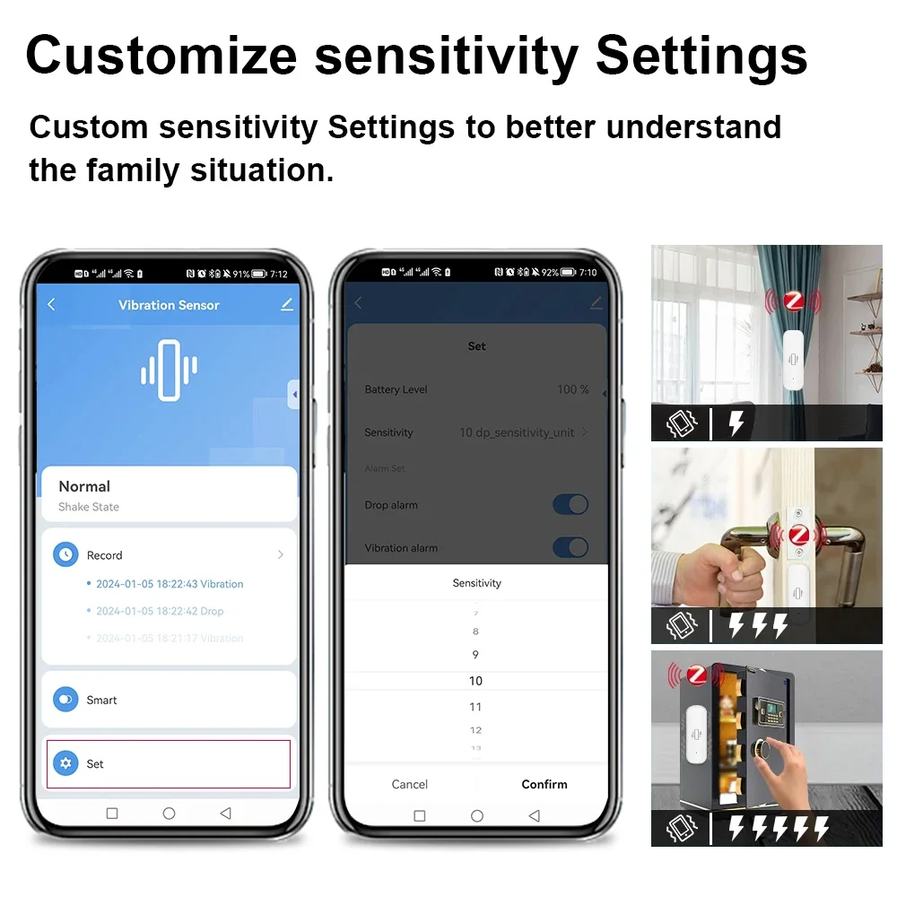 Smart ZigBee Vibration Sensor  - Smart Home News incelemesi ve fiyatı