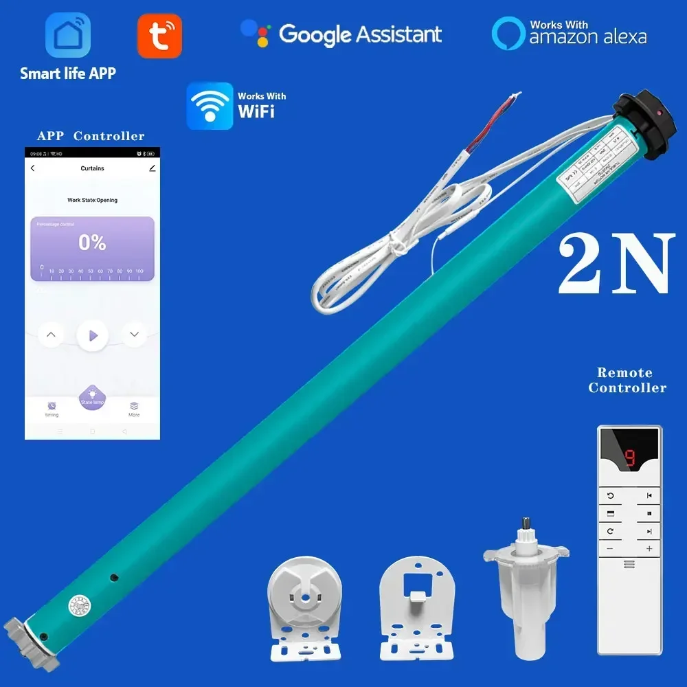 SZMYQ 25mm 2N Tuya Smart Curta - Smart Home Alexa incelemesi ve fiyatı