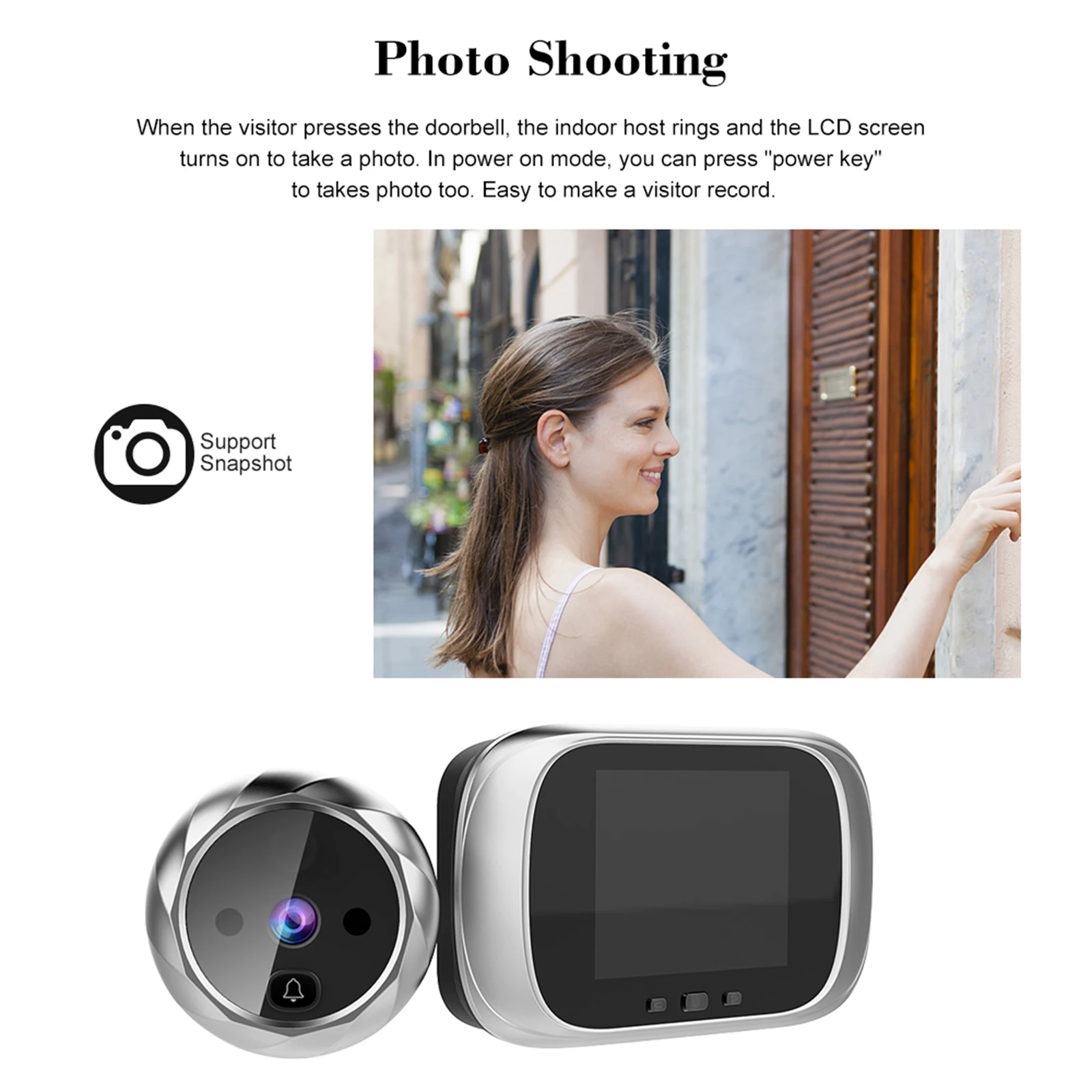 Digital Door Viewer Peephole D - Smart Home Ezviz incelemesi ve fiyatı