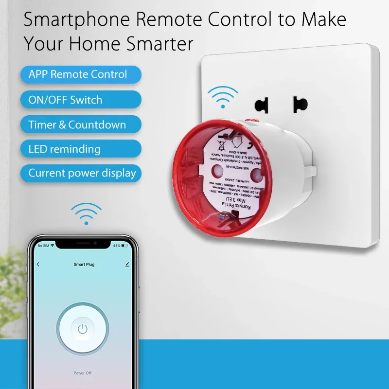 Tuya WiFi Smart Plug Socket EU - Smart Home News incelemesi ve fiyatı