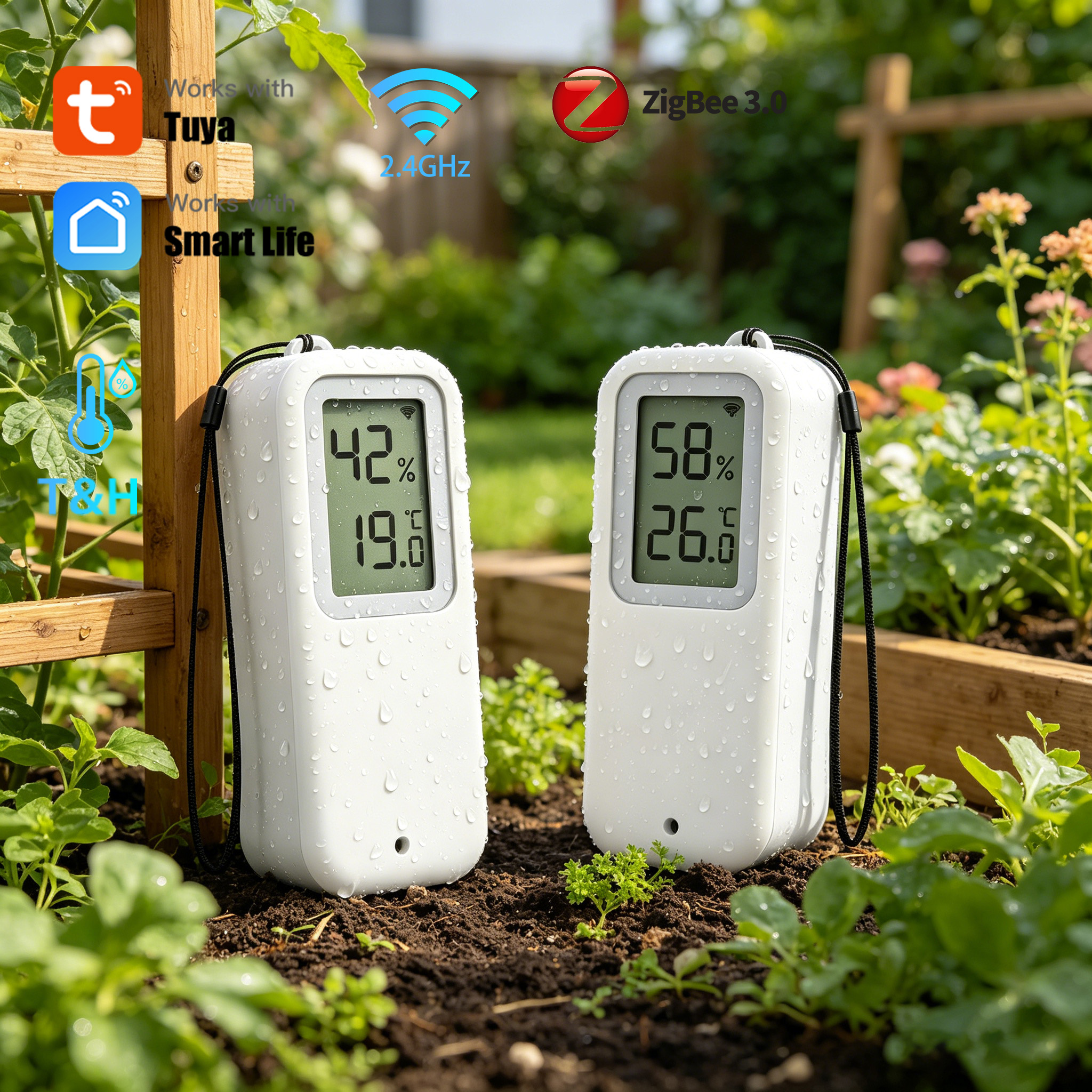 Tuya WiFi ZigBee Temperature a - Smart Home Alexa incelemesi ve fiyatı