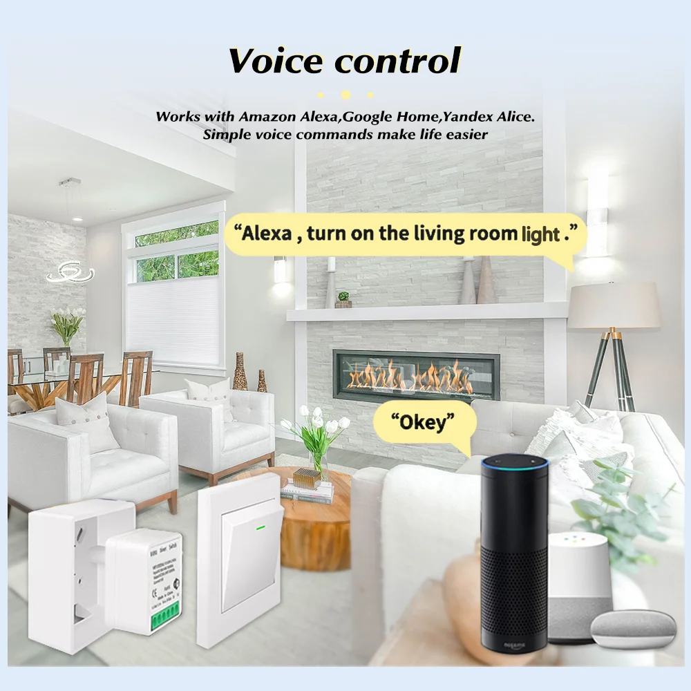 For Tuya Mini Smart WiFi Switc - Smart Home For Living incelemesi ve fiyatı