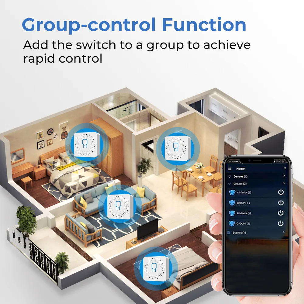 For Tuya Mini Smart WiFi Switc - Smart Home For Living incelemesi ve fiyatı