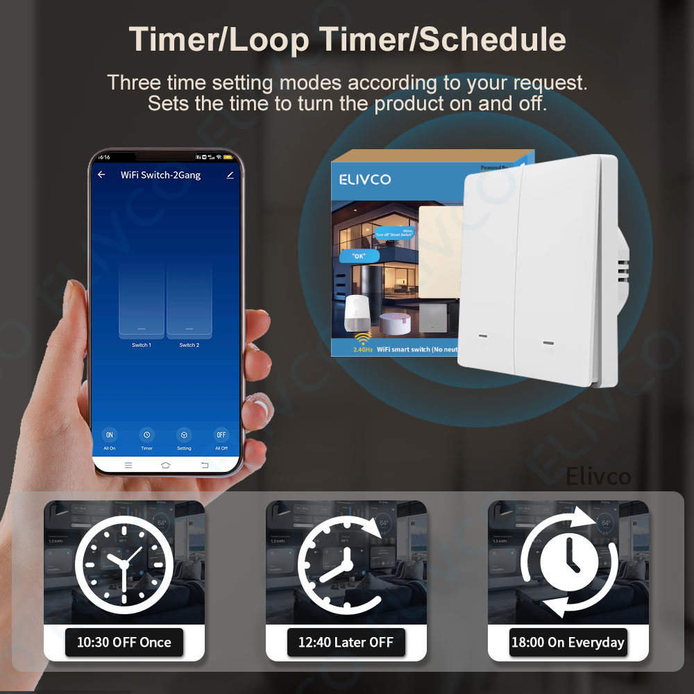Tuya Wifi Smart Switch No Neut - Smart Home Alexa incelemesi ve fiyatı