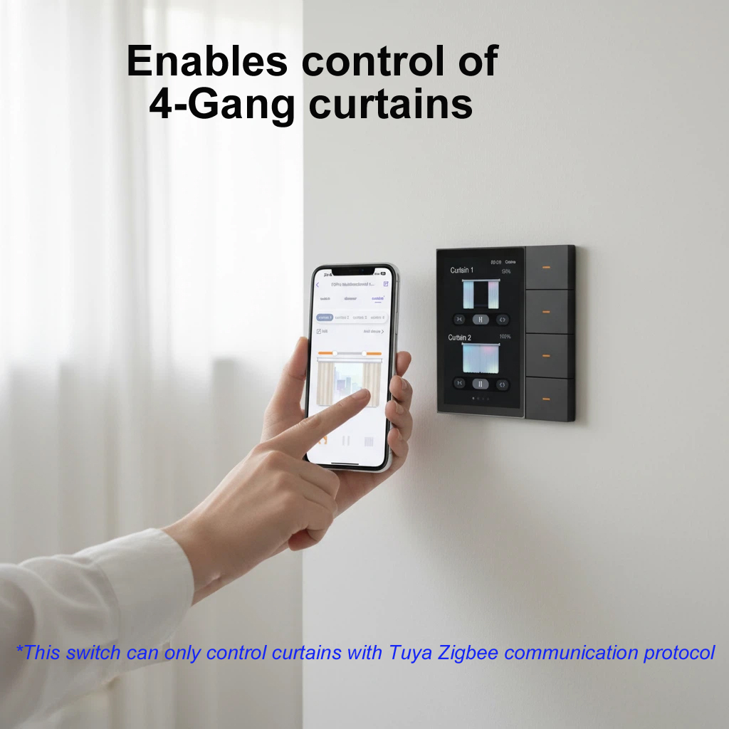 F3-pro Tuya Smart Panel ZigBee - Smart Home For Living incelemesi ve fiyatı