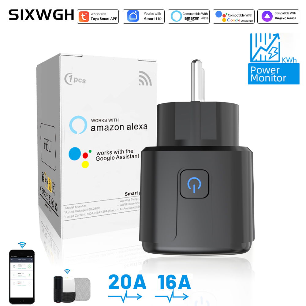 Tuya Smart Socket  WiFi Remote - Smart Home For Living incelemesi ve fiyatı