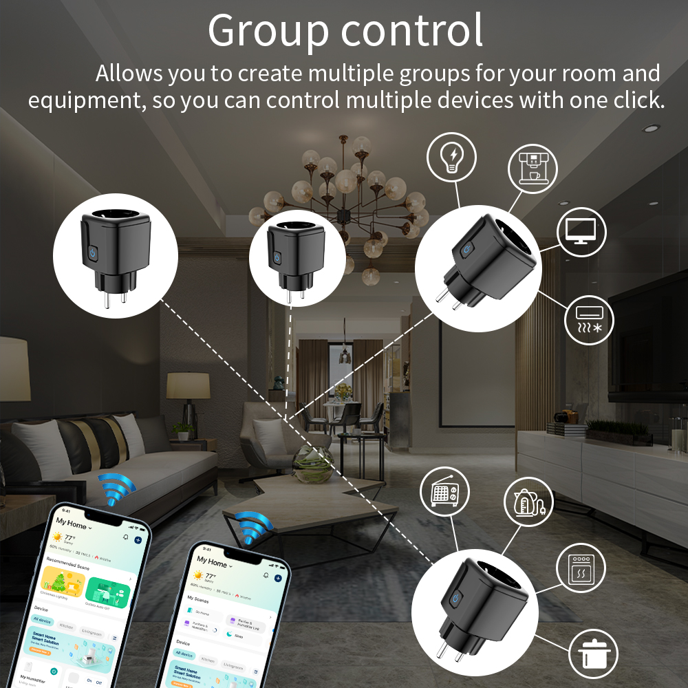 Tuya Smart Socket  WiFi Remote - Smart Home For Living incelemesi ve fiyatı