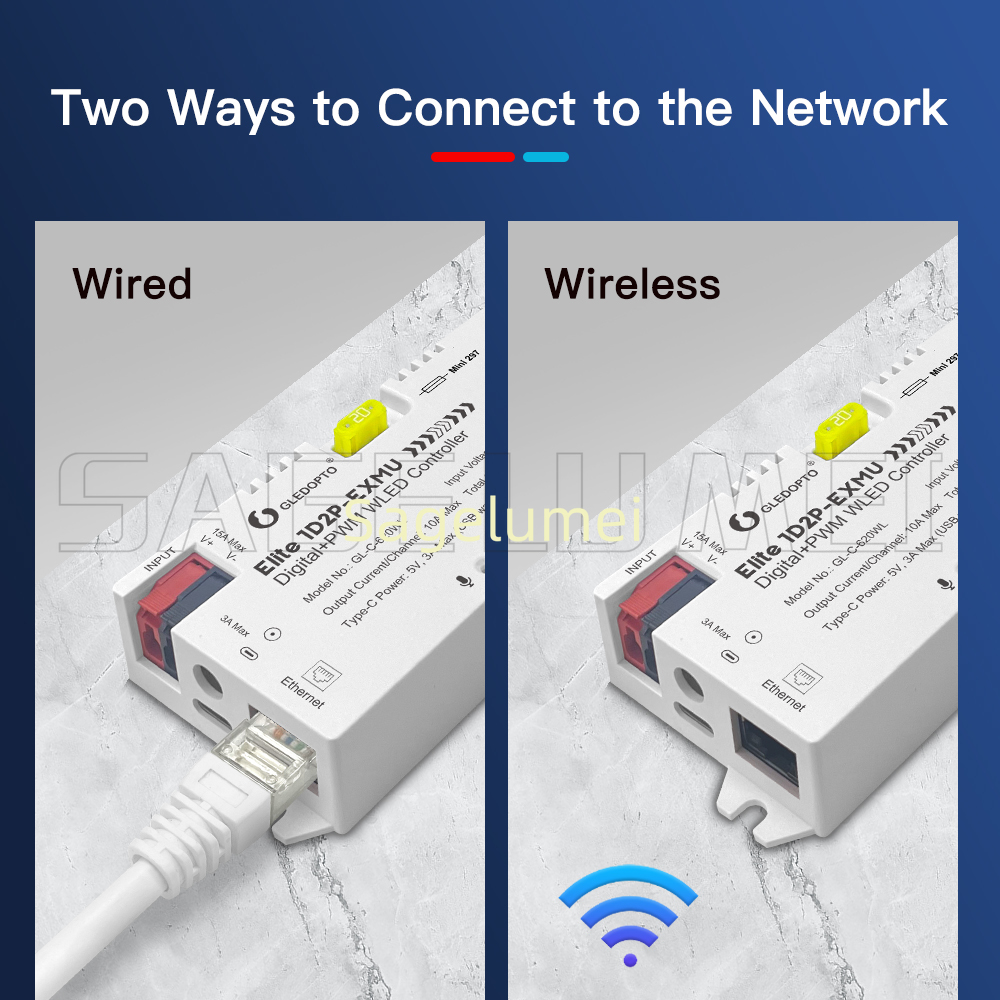 WLED Controller Elite 1D2P-EXM - Wifi Led Dimmer incelemesi ve fiyatı